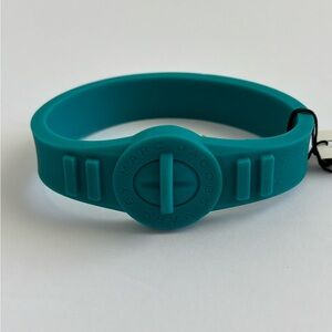 Marc By Marc Jacobs Wintergreen Turnlock Silicone Rubber Bracelet NWT